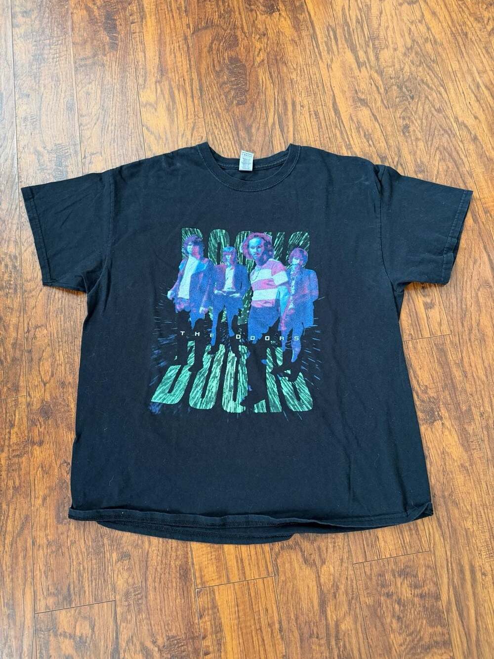 Vintage Y2K The Doors Band Graphic T-Shirt XL